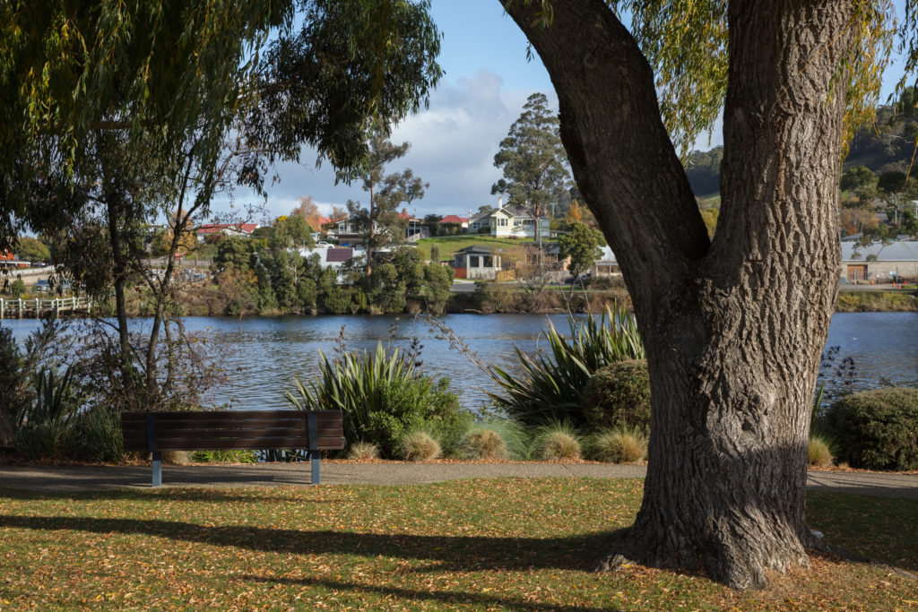 Huon River Foreshore and picnic area, Huonville, Huon Valley