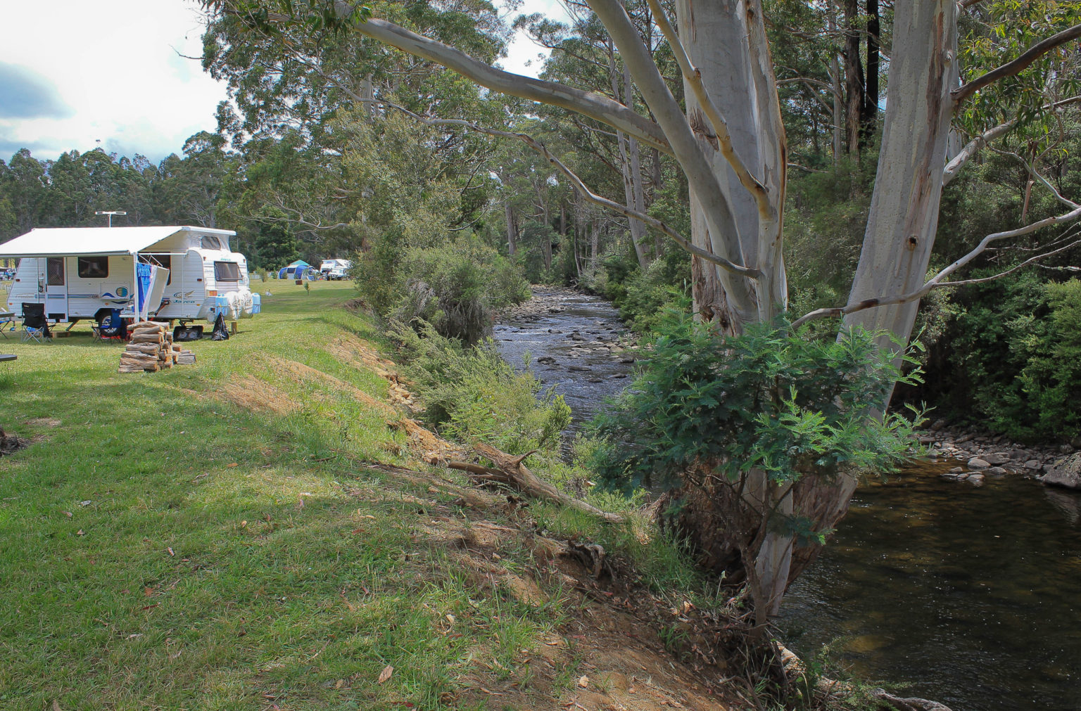 Caravan Parks & Campgrounds The Huon Valley Southern Tasmania
