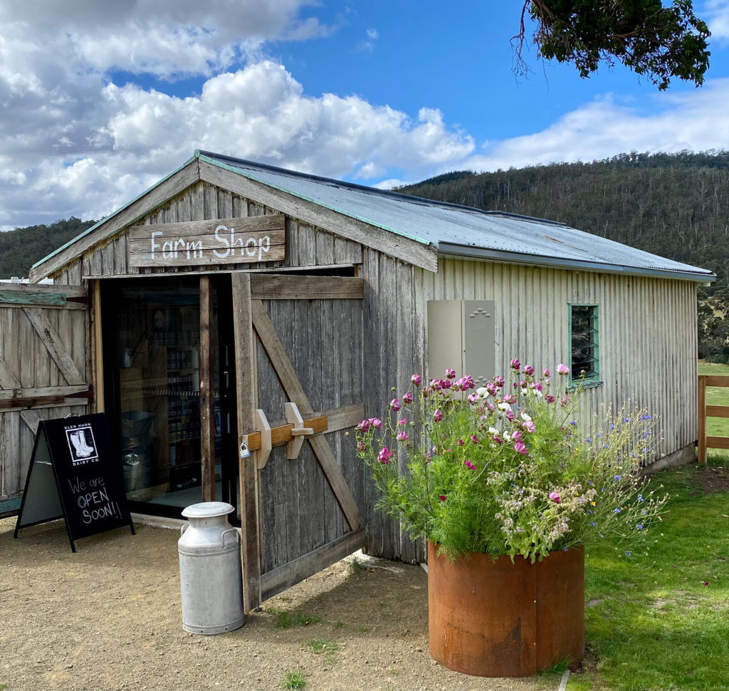 Farmgate shop, Southern Tasmania